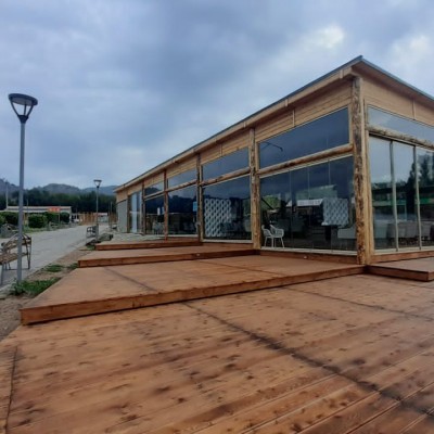 Безрамное  остекление