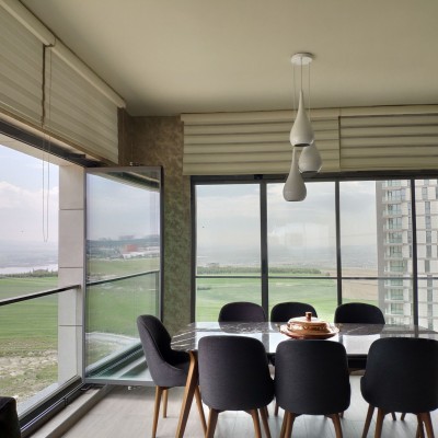 Безрамное  остекление