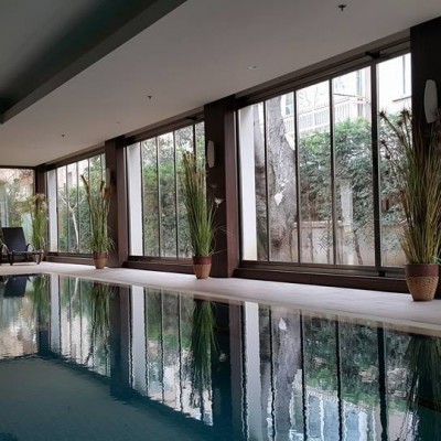 Безрамное  остекление