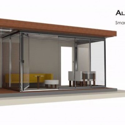 Безрамное  остекление