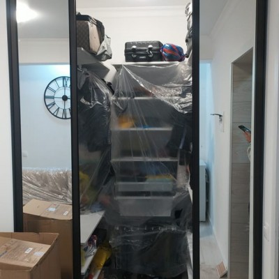 Зеркальные  двери