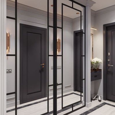 Зеркальные  двери