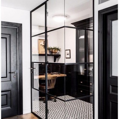 Зеркальные  двери